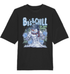 Illustration T-Shirts – Bold Muscular Snowman Graphic Black