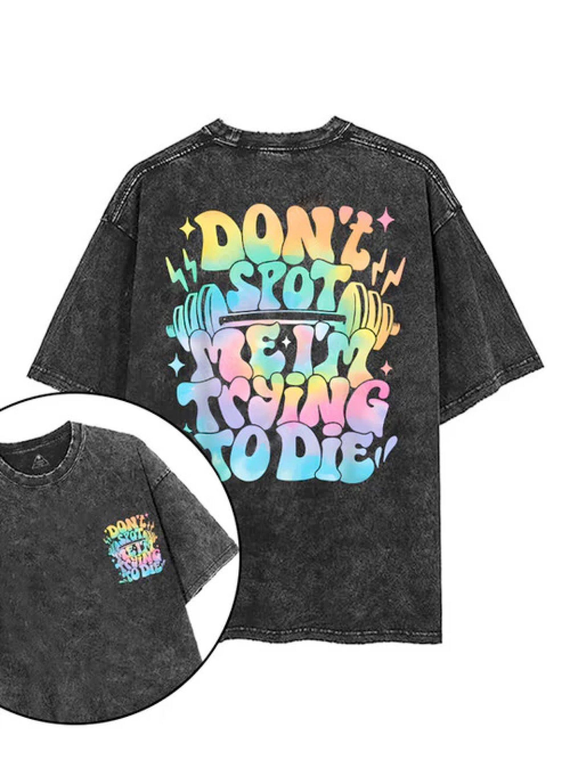 Letters T-Shirts – Bold Typography Pastel Gradient Black Letters T-Shirts – Bold Typography Pastel Gradient Black