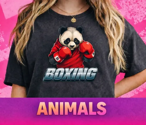 animal t shirts
