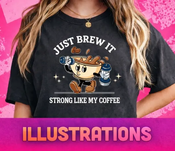 illustration t shirts