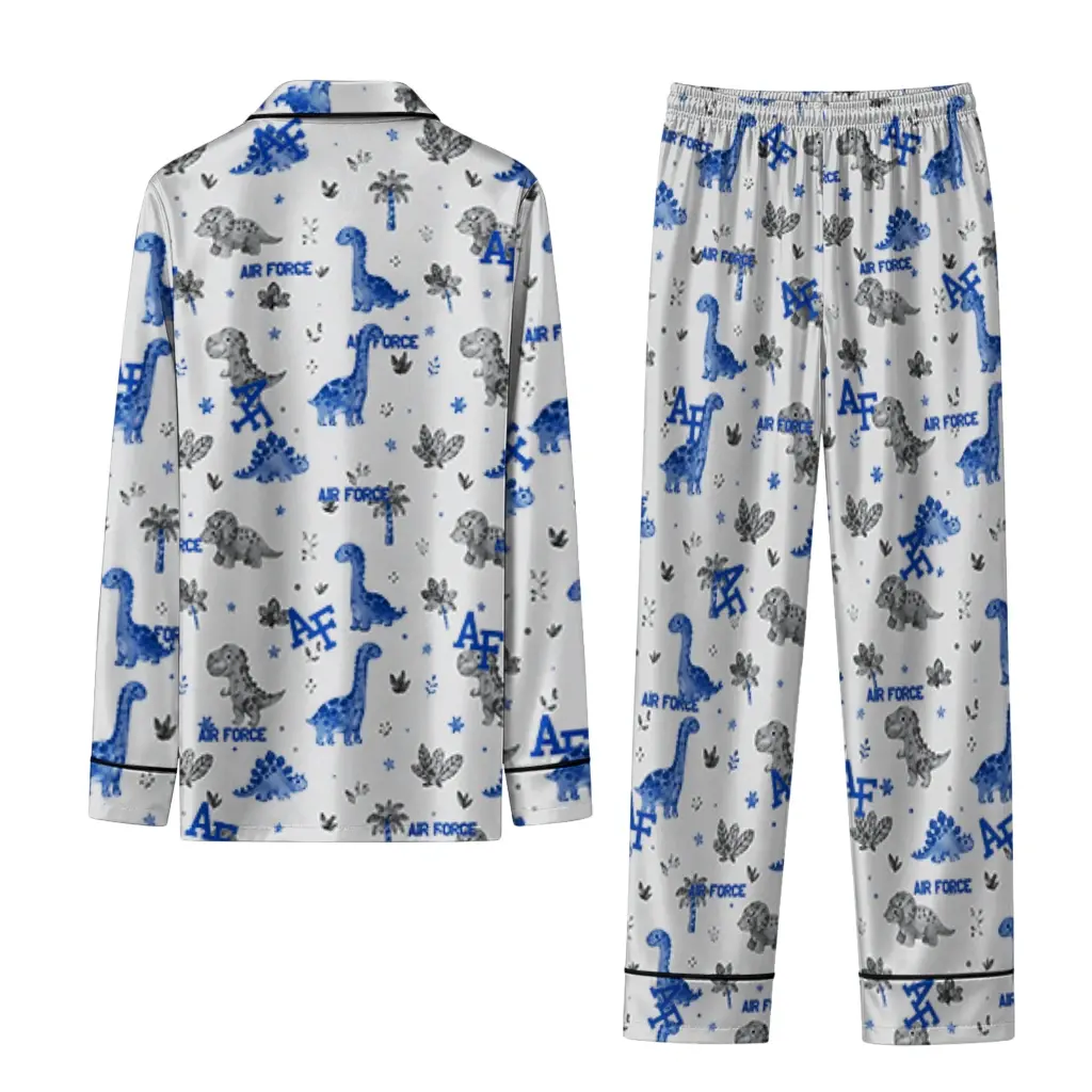 Air Force Falcons Long Pajama Set Customized Character Scatter Fashion Forward Air Force Falcons Long Pajama Set Customized Character Scatter Fashion Forward