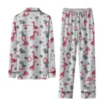 Alabama Crimson Tide Long Pajama Set Custom Character Scatter Best Selling
