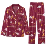 Arizona State Sun Devils Long Pajama Set - Custom Cloud Stars Maroon 1 Arizona State Sun Devils Long Pajama Set Custom Cloud Stars Maroon Best Selling