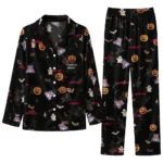 Arizona Wildcats Long Pajama Set Customized Icon Confetti Black Best Selling