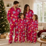 Arizona Wildcats Long Pajama Set Customized Snack Scatter Red Best Selling