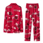 Arkansas State Red Wolves Long Pajama Set Personalized Cloud Stars Scarlet Best Selling