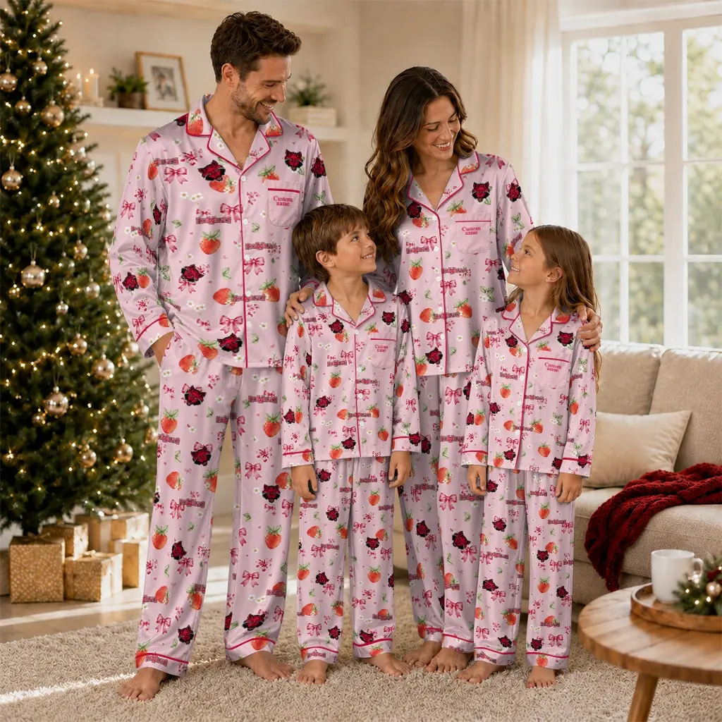 Arkansas State Red Wolves Long Pajama Set Personalized Ribbon Florals Scarlet Latest Model Arkansas State Red Wolves Long Pajama Set Personalized Ribbon Florals Scarlet Latest Model