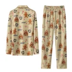 Army Black Knights Long Pajama Set Personalized Candy Scatter Gold Best Selling