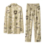 Army Black Knights Long Pajama Set Personalized Heart Charms Gold Best Selling