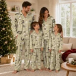 Army Black Knights Long Pajama Set Personalized Heart Charms Gold Best Selling