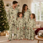Army Black Knights Long Pajama Set Personalized Sprig Scatter Gold Best Selling