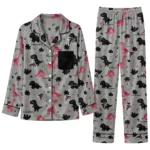 Atlanta Falcons Long Pajama Set Customized Character Scatter Best Selling