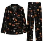 baltimore orioles long pajama set custom icon confetti black best selling.webp