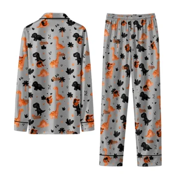 baltimore orioles long pajama set personalized character scatter fashion forward.webp