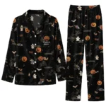 baltimore ravens long pajama set custom icon confetti black best selling.webp