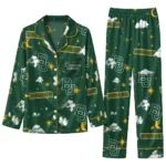 Baylor Bears Long Pajama Set - Custom Cloud Stars Green 1 Baylor Bears Long Pajama Set Custom Cloud Stars Green Best Selling