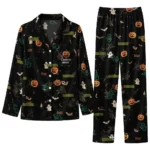 Baylor Bears Long Pajama Set Custom Icon Confetti Black Best Selling