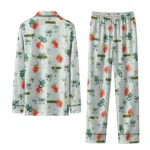 Baylor Bears Long Pajama Set Custom Ribbon Florals Green Best Selling