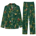 Baylor Bears Long Pajama Set - Custom Sprig Scatter Green 1 Baylor Bears Long Pajama Set Custom Sprig Scatter Green Best Selling