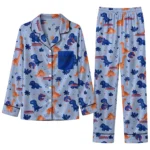 Boise State Broncos Long Pajama Set Customized Character Scatter Best Selling