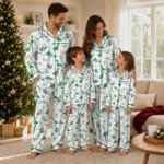 Boston Celtics Long Pajama Set Custom Character Scatter Best Selling