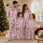 Boston College Eagles Long Pajama Set Custom Ribbon Florals Maroon Best Selling