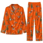 Bowling Green Falcons Long Pajama Set - Customized Sprig Scatter Orange 1 Bowling Green Falcons Long Pajama Set Customized Sprig Scatter Orange Best Selling