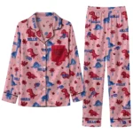 Buffalo Bills Long Pajama Set Custom Character Scatter Best Selling
