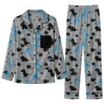 Carolina Panthers Long Pajama Set - Customized Character Scatter 1 Carolina Panthers Long Pajama Set Customized Character Scatter Best Selling