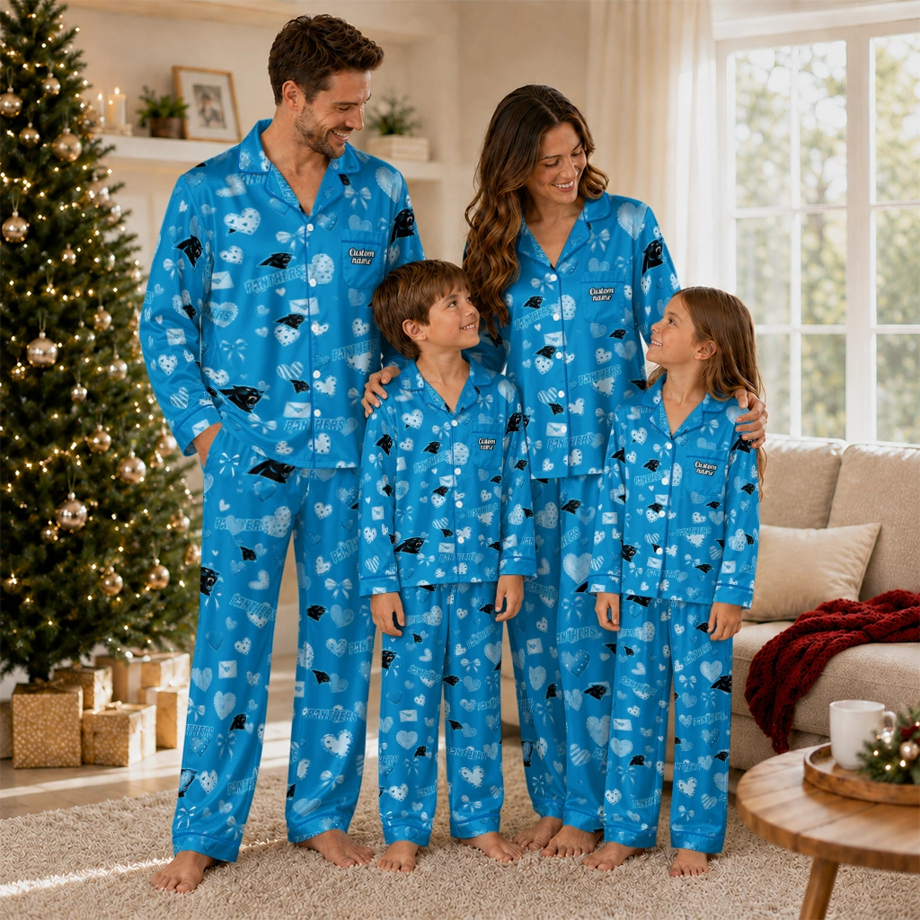 carolina panthers long pajama set customized heart charms blue latest model.webp carolina panthers long pajama set customized heart charms blue latest model.webp