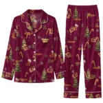 Central Michigan Chippewas Long Pajama Set - Customized Sprig Scatter Maroon 1 Central Michigan Chippewas Long Pajama Set Customized Sprig Scatter Maroon Best Selling