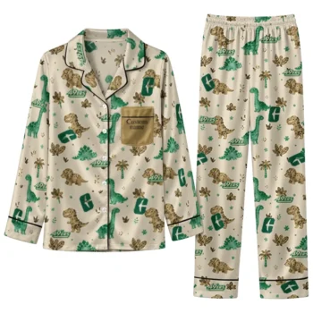 Charlotte 49ers Long Pajama Set Customized Character Scatter Best Selling