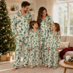 Charlotte 49ers Long Pajama Set Customized Character Scatter Best Selling