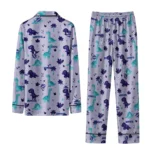 Charlotte Hornets Long Pajama Set Personalized Character Scatter Best Selling