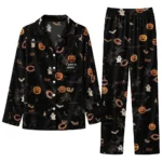 chicago bears long pajama set custom icon confetti black best selling.webp