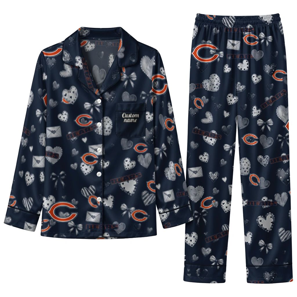 chicago bears long pajama set personalized heart charms blue best selling.webp chicago bears long pajama set personalized heart charms blue best selling.webp