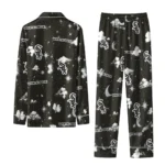 Chicago White Sox Long Pajama Set Customized Cloud Stars Black Best Selling