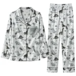 chicago white sox long pajama set personalized character scatter best selling.webp