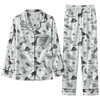 chicago white sox long pajama set personalized character scatter best selling.webp