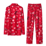 Cincinnati Bearcats Long Pajama Set Customized Heart Charms Red Best Selling