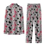 cincinnati reds long pajama set custom character scatter best selling.webp