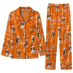 Clemson Tigers Long Pajama Set - Personalized Animal Scatter Orange 1 Clemson Tigers Long Pajama Set Personalized Animal Scatter Orange Best Selling
