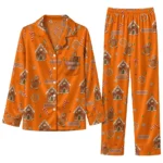 Clemson Tigers Long Pajama Set - Personalized Candy Scatter Orange 1 Clemson Tigers Long Pajama Set Personalized Candy Scatter Orange Best Selling