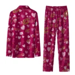 cleveland cavaliers long pajama set customized heart charms wine best selling.webp
