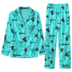 Coastal Carolina Chanticleers Long Pajama Set - Custom Ribbon Chains Green 1 Coastal Carolina Chanticleers Long Pajama Set Custom Ribbon Chains Green Best Selling