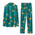 Coastal Carolina Chanticleers Long Pajama Set Custom Snack Scatter Green Best Selling