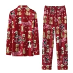 Colgate Raiders Long Pajama Set Customized Animal Scatter Maroon Best Selling