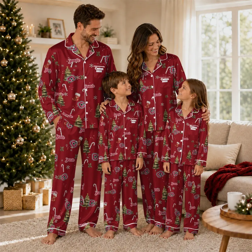 Colgate Raiders Long Pajama Set Customized Sprig Scatter Maroon Latest Model Colgate Raiders Long Pajama Set Customized Sprig Scatter Maroon Latest Model
