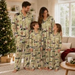 Colorado Buffaloes Long Pajama Set Personalized Animal Scatter Gold Best Selling