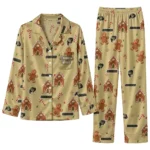 Colorado Buffaloes Long Pajama Set Personalized Candy Scatter Gold Best Selling